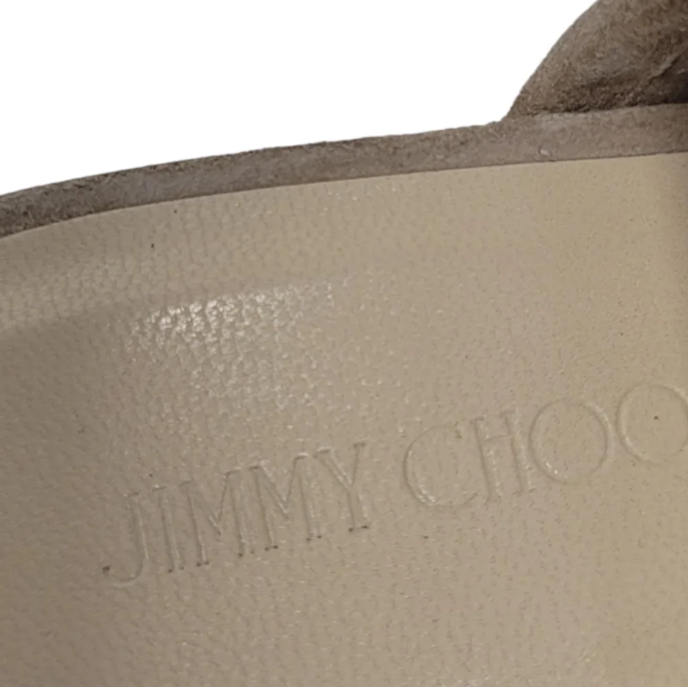 JIMMY CHOO Wedges SZ 40.5 - Picture 15 of 16